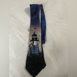 Steven Harris lighthouse tie